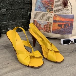 MICHAEL Michael Kors Casual Yellow Summer Sandal Heels
